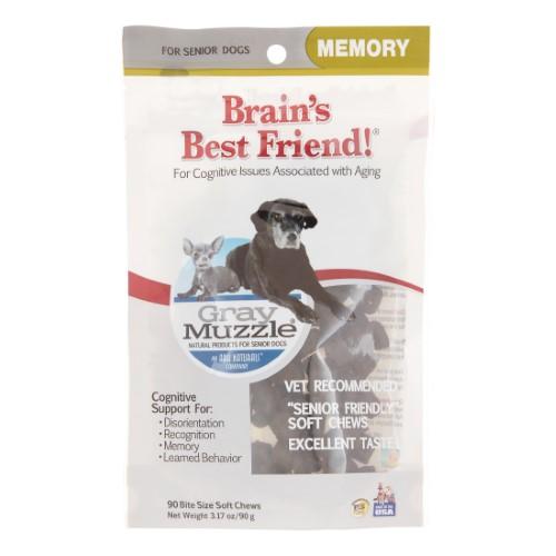 Ark Natural's Brain's Best Friend Soft and Chewy Dog Treats - 90 ct Bag  