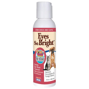 Ark Natural's Eyes So Bright Cat and Dog Eye Cleaner - 4 oz Bottle