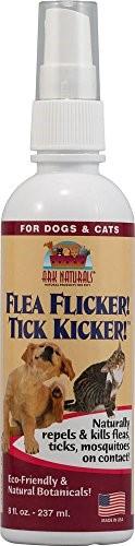 Ark Natural's Flea Flicker! Tick Kicker! Spray Flea and Tick Cat and Dog Spray - 8 oz Bottle  