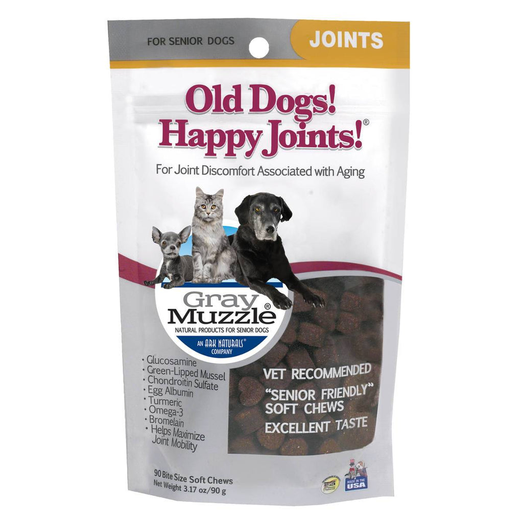 Ark Natural's Old Dog! Happy Joints! Soft and Chewy Dog Treats - 90 ct Bag  