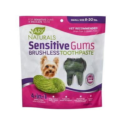Ark Natural's Sensitive Gums Brushless Toothpaste Small Cat and Dog Dental Care - 4.1 oz  