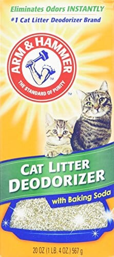 Arm & Hammer Cat Litter Deodorizer Powder - Baking Soda - 20 Oz - 12 Pack