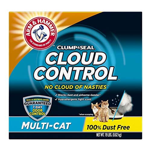 Arm & Hammer Cloud Control Clumping Cat Litter - 19 Lbs - 2 Pack