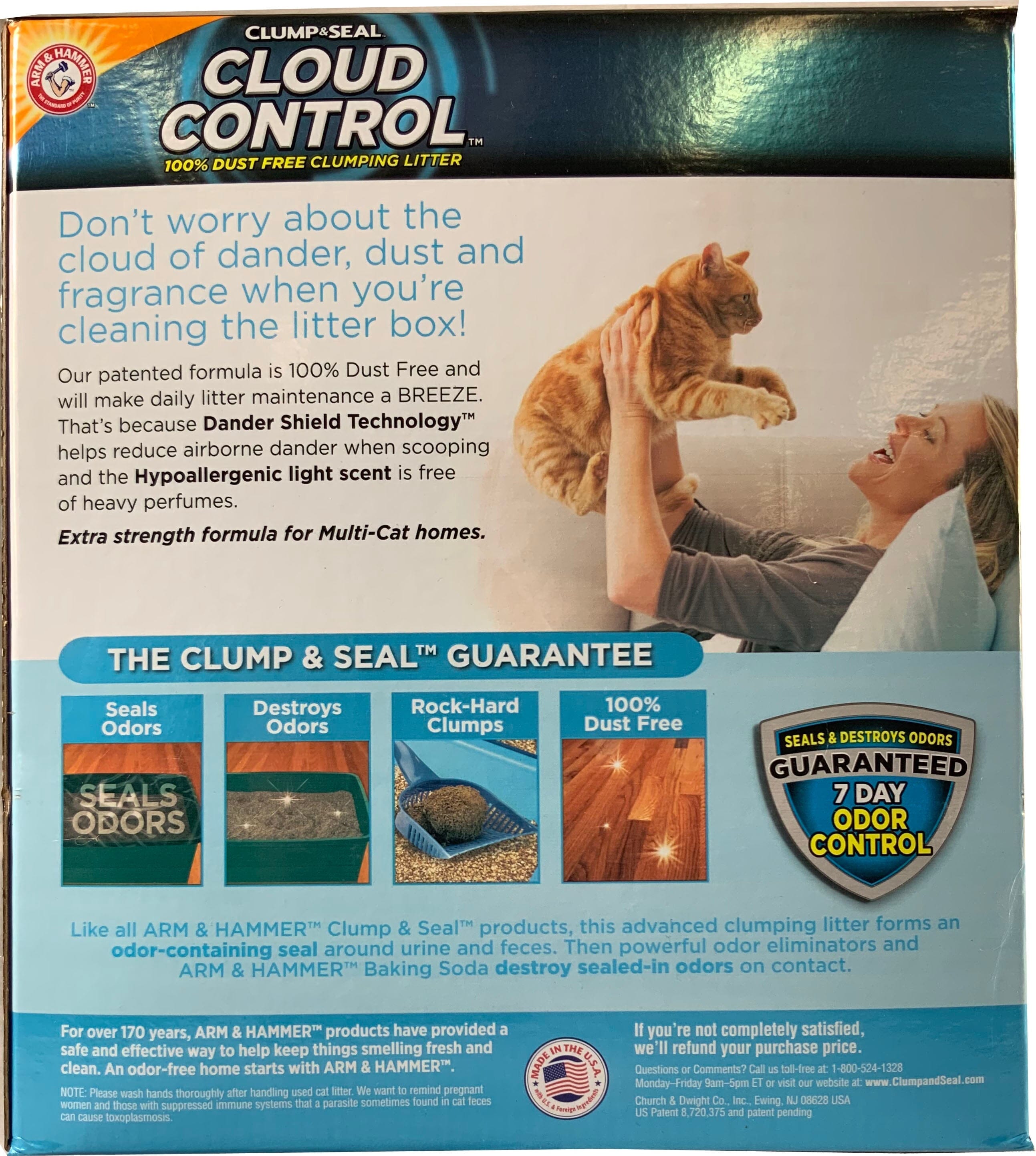 Arm & Hammer Cloud Control Clumping Cat Litter - 28 Lbs  