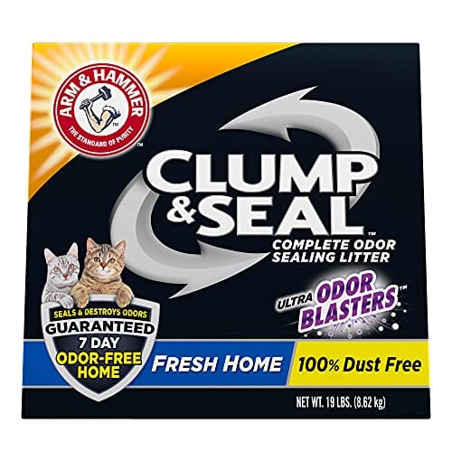 Arm & Hammer Clump & Seal Fresh Home Cat Litter - 19 Lbs - 2 Pack  