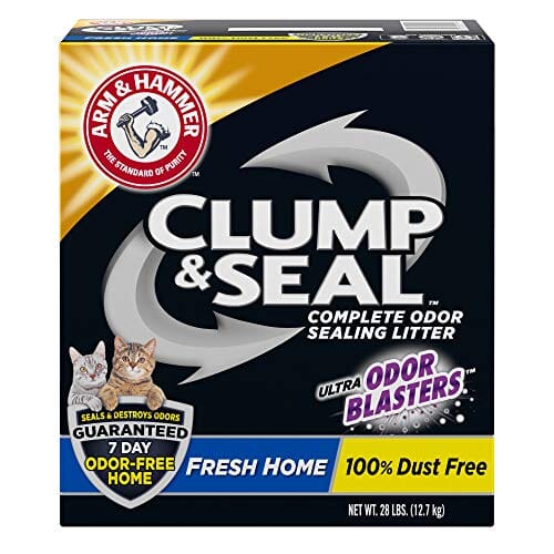 Arm & Hammer Clump & Seal Fresh Home Cat Litter - 28 Lbs  