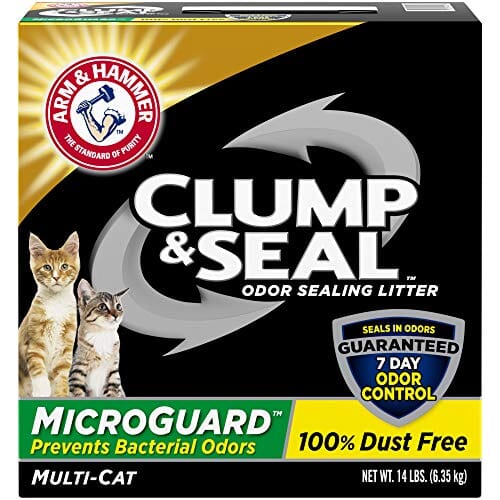 Arm & Hammer Clump & Seal Microguard Cat Litter - 14 Lbs - 3 Pack  