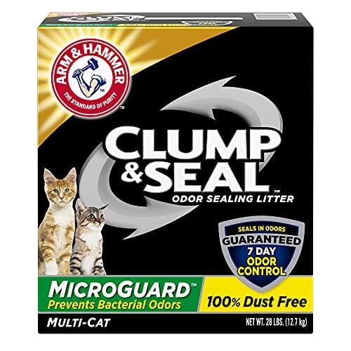 Arm & Hammer Clump & Seal Microguard Cat Litter - 28 Lbs