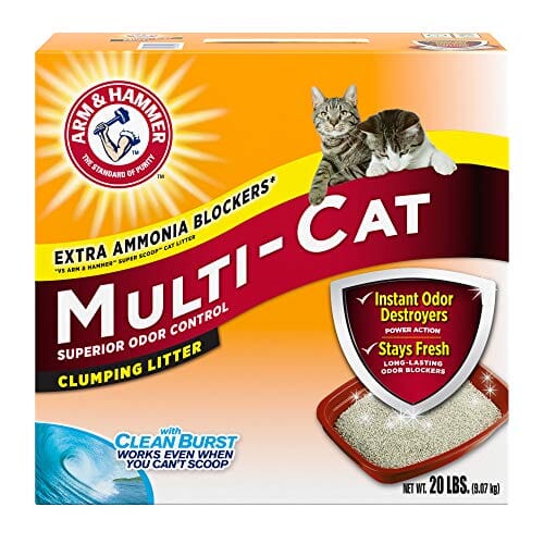 Arm & Hammer Multi-Cat Clumping Cat Litter - Cleanburst - 29 Lbs  