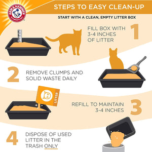 Arm & Hammer Multi-Cat Clumping Cat Litter - Fresh Scent - 40 Lbs
