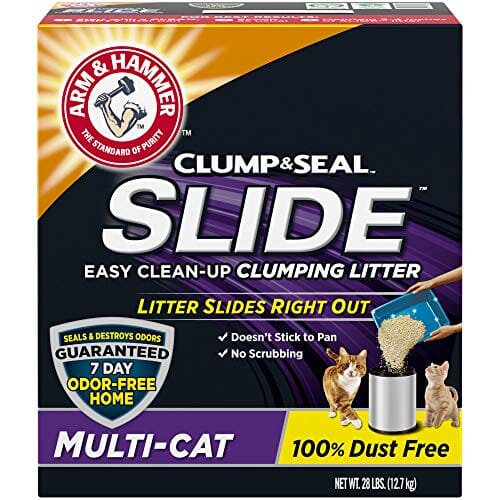 Arm & Hammer Slide Multi-Cat Clumping Cat Litter - 28 Lbs
