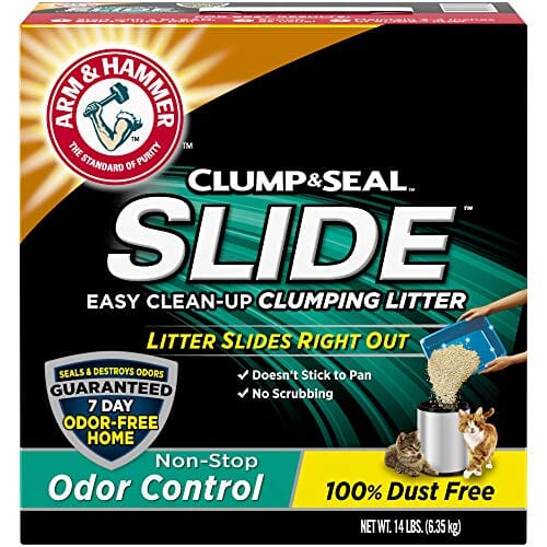 Arm & Hammer Slide Odor Control Clumping Cat Litter - 14 Lbs - 3 Pack  