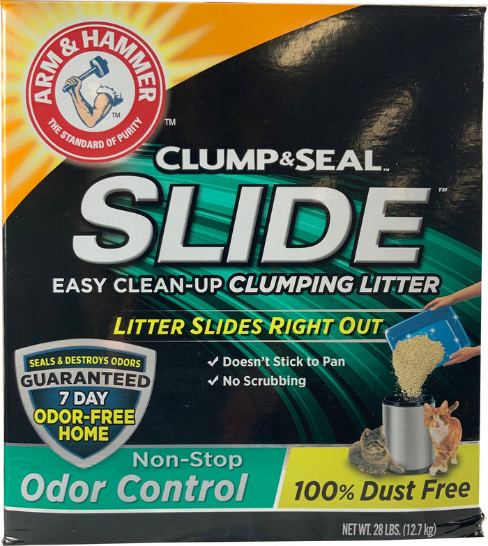 Arm & Hammer Slide Odor Control Clumping Cat Litter - 28 Lbs