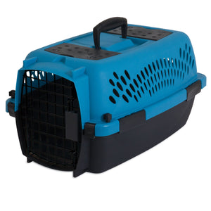 Aspen Fashion Pet Porter Dog Kennel Hard-Sided Breeze - Black - 19 in