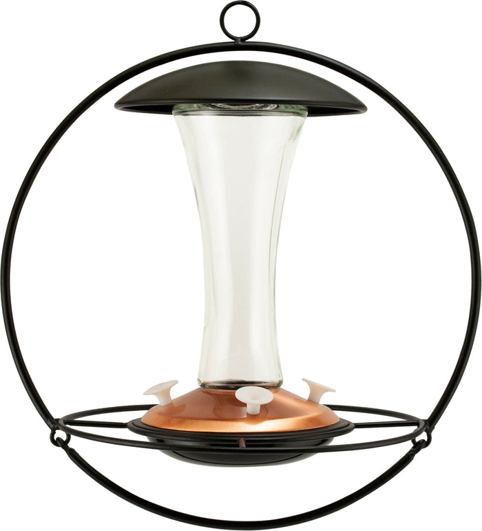 Audubon Contemporary Floating Sphere Hummingbird Feeder - 16 Oz Cap