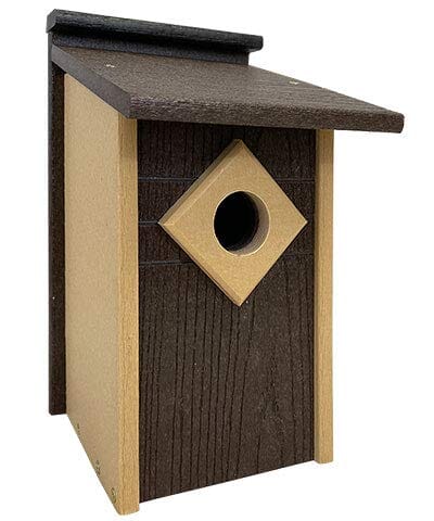 Audubon Going Green Bluebird Wild Bird House - Tan/Brown - 7 X 8 X 12.4 In