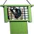 Audubon Going Green Tail-Prop Suet and Seed Cake Wild Bird Feeder - Green - 1 Cake Cap  