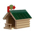 Audubon Lake & Cabin Mason Bee Shelter with Bee Lodge Sign - Green  