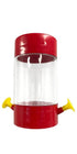 Audubon Modular Hanging Plastic Hummingbird Feeders - Red - 12 Oz Cap  