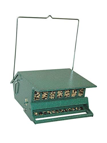 Audubon Original Bird'S Delight Squirrel-Resistant and Metal Wild Bird Feeder - Green - 9 Lbs Cap  