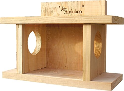 Audubon Squirrel Munch House Feeder - Tan - 3 Lbs Cap  