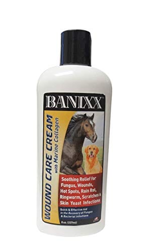 Banixx Wound Care Cream with Marine Collagen Veterinary Supplies Ointments & Creams - 8...