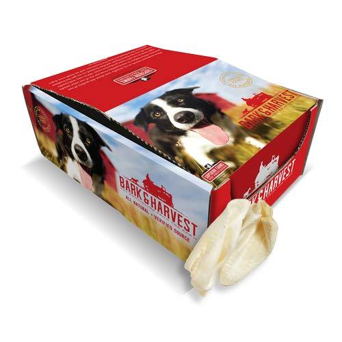 Bark + Harvest by Superior Farms Cow Ears Dog Natural Chews - Display Box - Case of 20