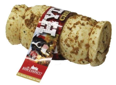 Bark + Harvest by Superior Farms Hydeout Beef Cheek Rolls Sm with Bully Sprinkles 5" - 6" Dog Natural Chews - Case of 50  