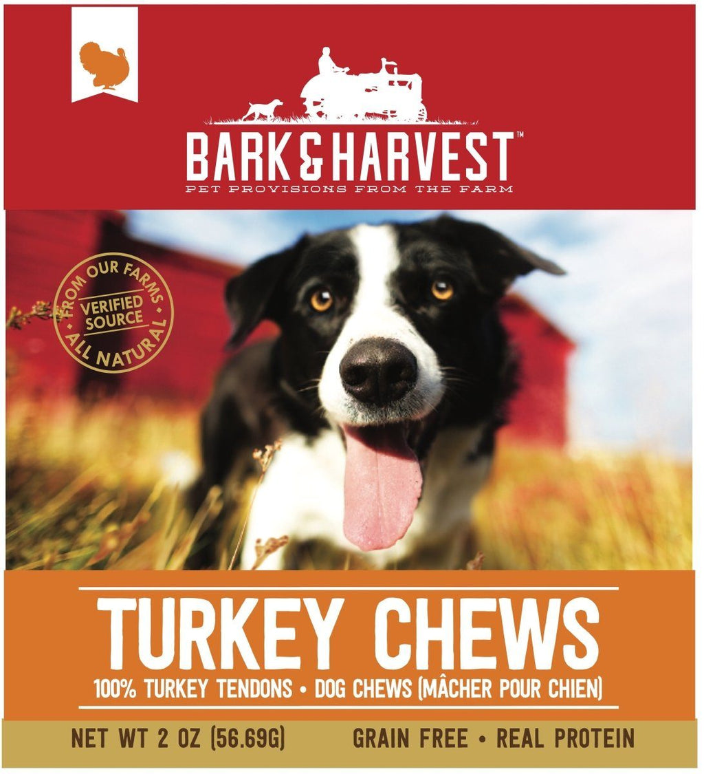 Bark + Harvest by Superior Farms Turkey Chews Dog Natural Chews - 2 oz Bag  