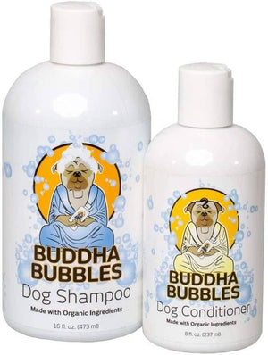 Barking Buddha Bubbles Cat and Dog Shampoo & Conditioner Set - 32 oz