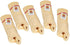 Barking Buddha Large Beef Cheek Roll E-Tag Natural Dog Chews - 12 Count  