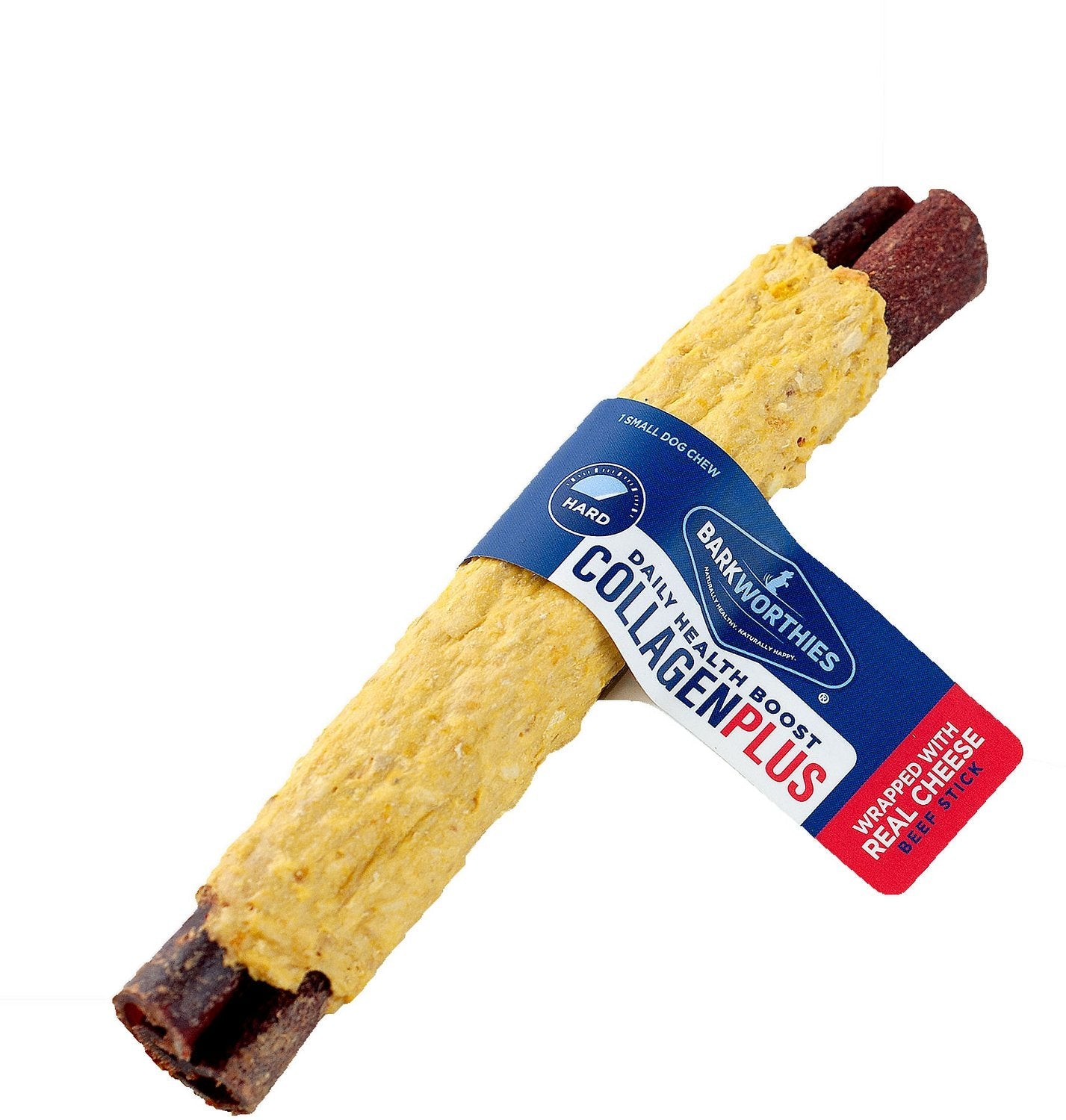 Barkworthies Collagen Cheese 6" Sticks for Dogs - 50 ct Case - Case of 1  