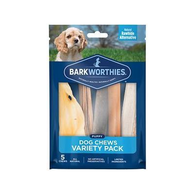 Barkworthies Puppy Variety Pack Dog Chew Treats -