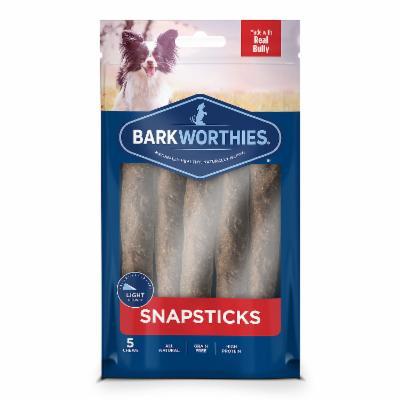 Barkworthies Snap Sticks Small Dog Treats - 5 Pack SURP  