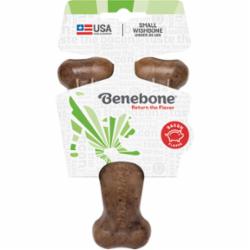 Benebone Dog Chews Wishbone Chew Bacon Puppy - Small  