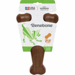 Benebone Dog Chews Wishbone Chew Peanut Butter - Giant Size  