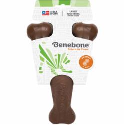 Benebone Dog Chews Wishbone Chew Peanut Butter - Large  