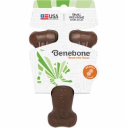 Benebone Dog Chews Wishbone Chew Peanut Butter - Small  