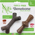 Benebone Dog Chews Zaggler & Bacon TINY - 2 Pack  