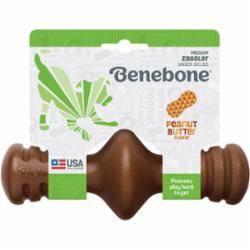 Benebone Dog Chews Zaggler Peanut Butter - Medium  