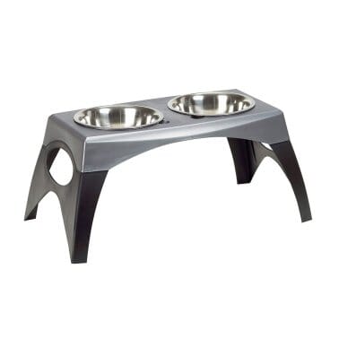 Bergen Elevated Double Pet Feeder - Medium  