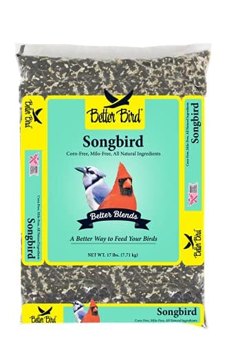Better Bird Songbird Food Wild Bird Food Seed Mix - 17 Lbs  