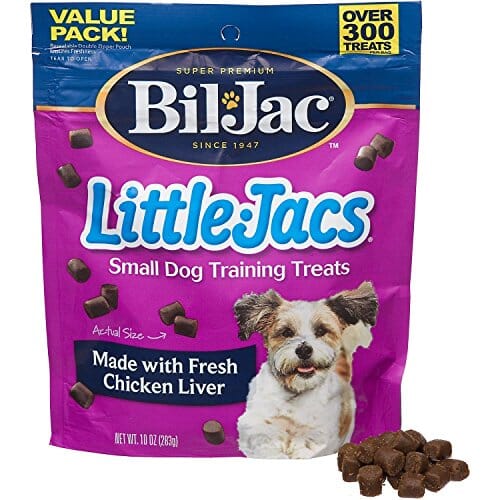 Bil-Jac Little Jacs Soft Training Dog Treats Soft and Chewy Dog Treats - Chicken Liver ...