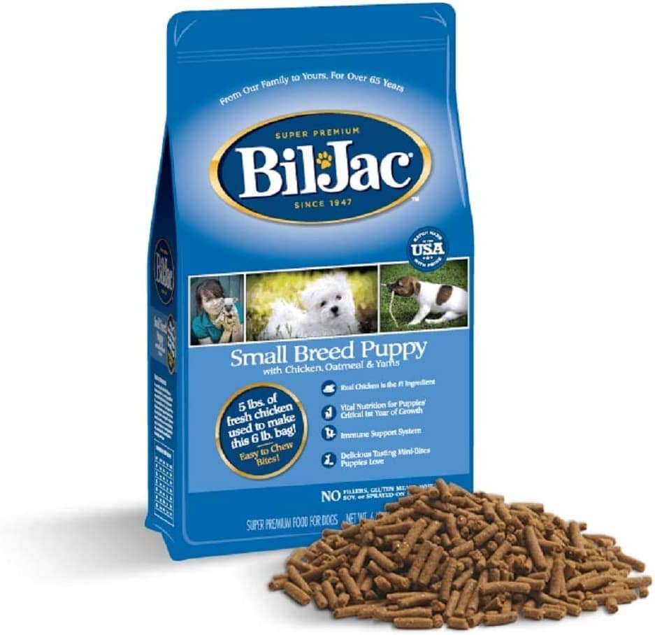 Bil-Jac Small Breed Puppy Dry Dog Food - Chicken - 6 Lbs  