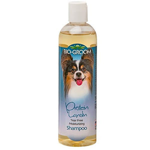 Bio-Groom Protein Lanolin Tearless Dog Shampoo - 12 Oz