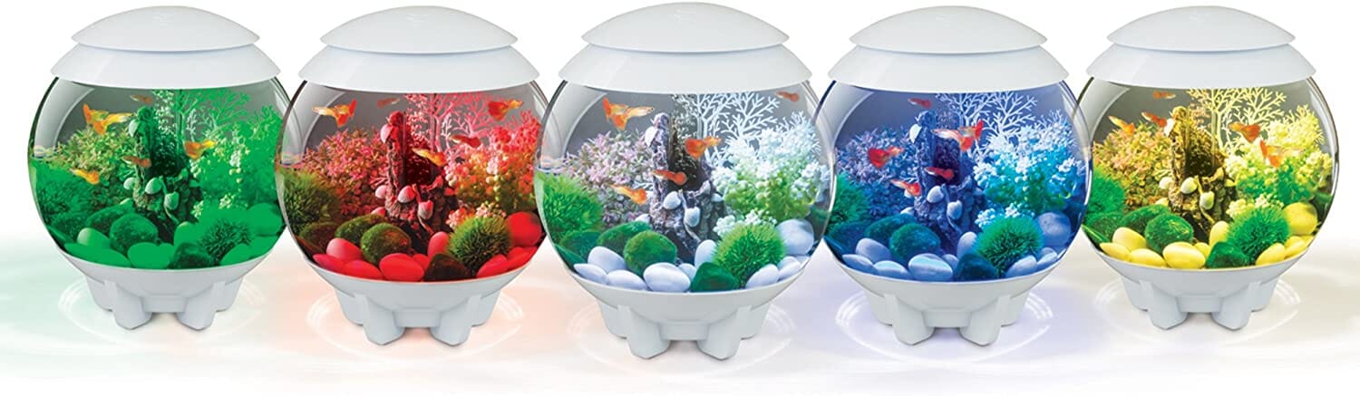 biOrb Halo 15 MCR Aquarium Aquatics Starter Kits - Gray - 4 Gal  