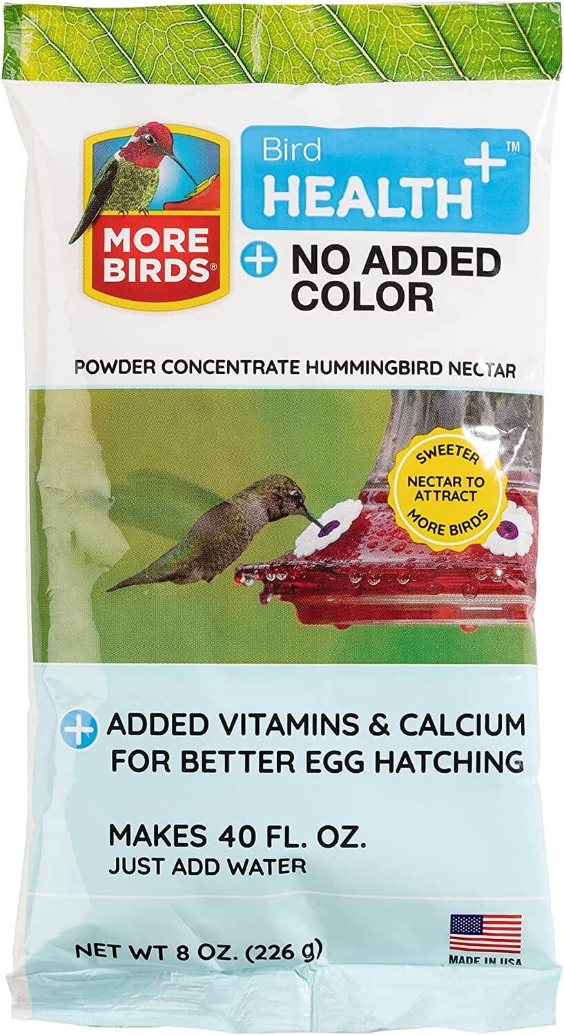 Bird Health + Hummingbird Nectar Powder Wild Bird Food - Clear - 8 Oz  