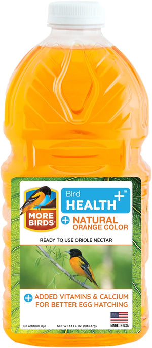 Bird Health + Oriole Nectar Rtu Wild Bird Food - Orange - 64 Oz