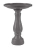 Bloem Bloem Promo Birdbath Wild Bird Pedestal Bath - Charcoal - 17 In - 6 Pack  