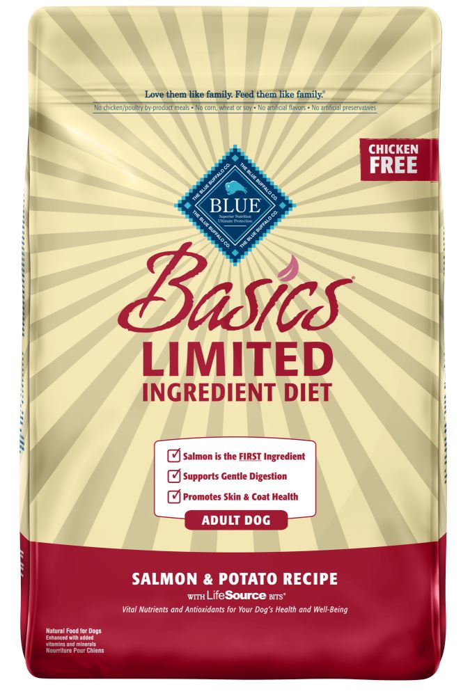 Blue Buffalo Basics Adult Salmon & Potato Recipe Dry Dog Food  